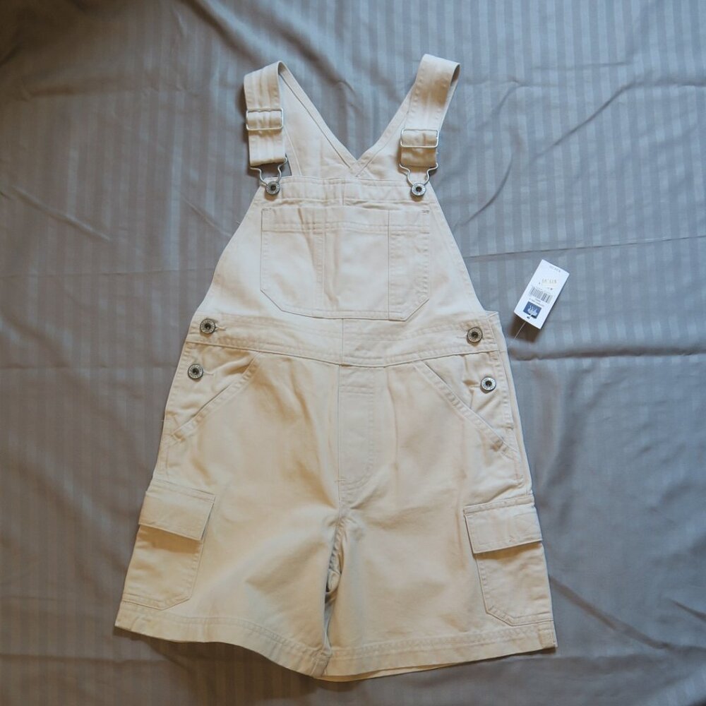 GapKids Unisex Shorts Overalls Size 5/6 Small NWT